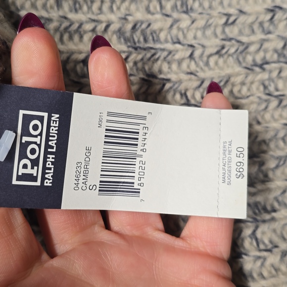 Polo Ralph Lauren Speckled Wool Blend Turtleneck Sweater Size Small NWT - Picture 7 of 8